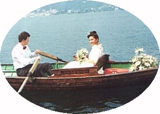 Lake Orta Weddings - why not arrive or depart from the town hall in style?