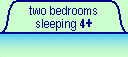 Click here for two bedroom apartments sleeping 4 or more people