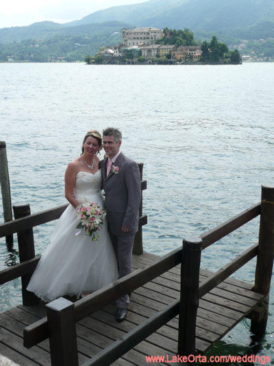 The wedding of Lesley and Andrew on 2nd July 2007