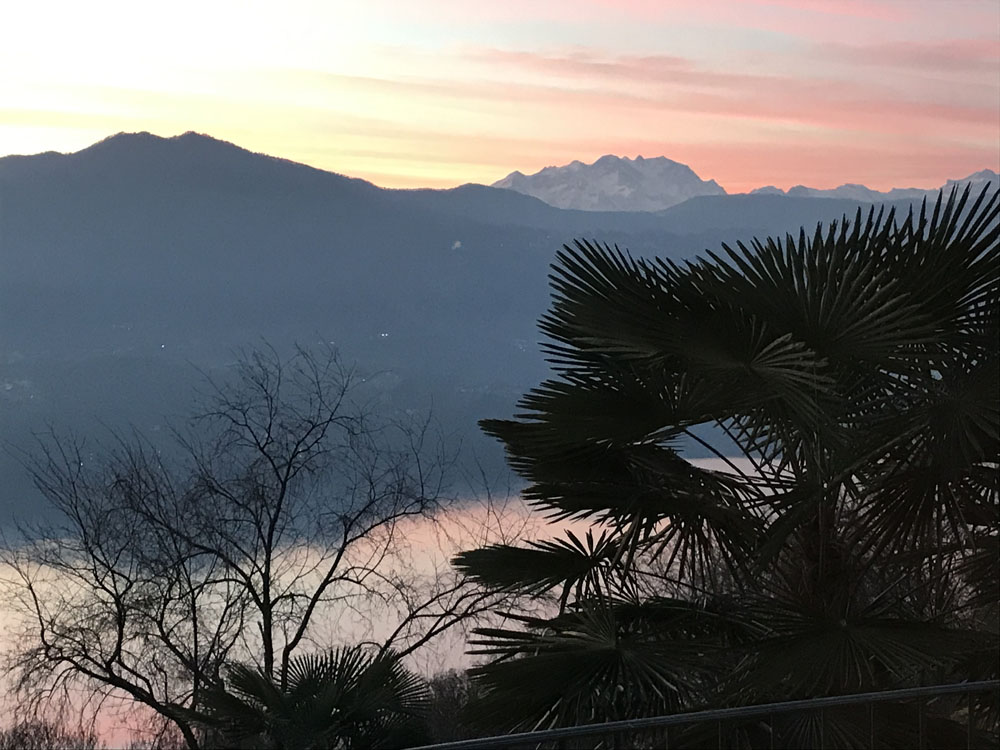 Sunset at Villa Gelsomina