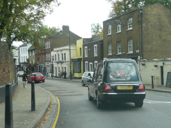 Entering Highgate High Street