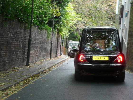 Going down Swain's Lane