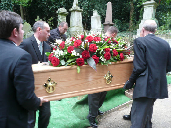 At Highgate Cemetery