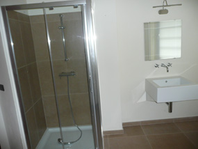 Shower in ensuite bathroom (accessed from Master Bedroom)