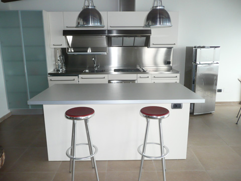 Kitchen area of Villa Heureka