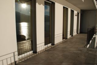 Second floor balcony (accessed from all three bedrooms) with stunning lake view and  superb sunsets!