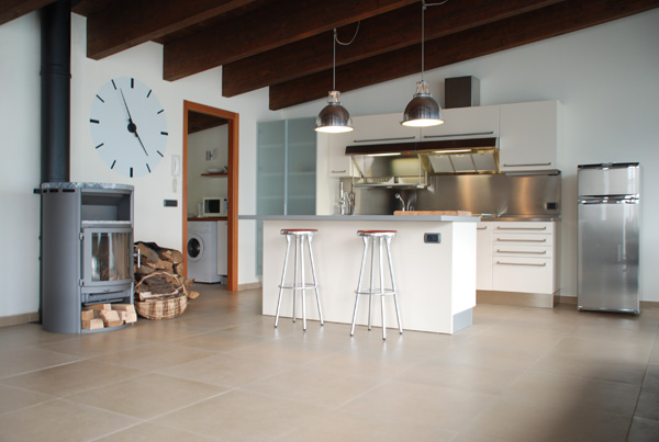 Kitchen area of Villa Heureka