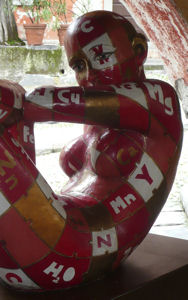 Rabarama sculpture at Orta San Giulio 2010