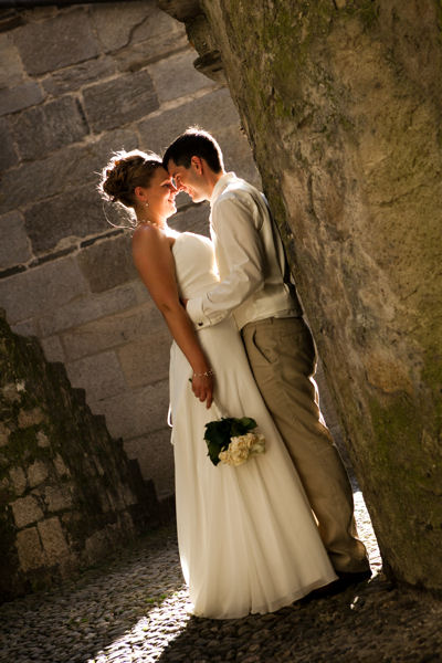 Katherine and Alex - 4th August 2011 - a romantic walk around the island after the ceremony