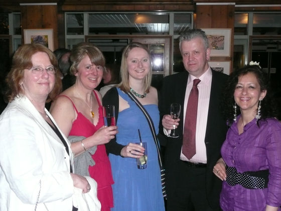 laura, veronika, emma, william, and pardis